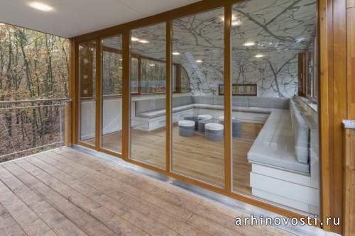 Лесной конференц-зал «The Tree House» от Baumraum. Хехтел-Эксел, Бельгия.
