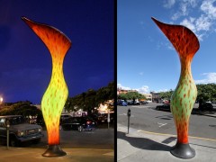 Скульптуры «Nepenthes» (Непентес) от Дена Корсона (Dan Corson). Портленд, США.