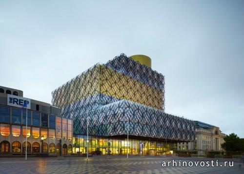 Библиотека Бирмингема от Mecanoo. Бирмингем, Великобритания.
