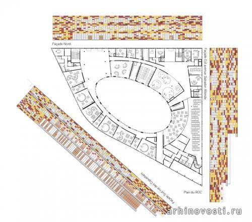 Мозаика в учебном процессе от Mikou Design Studio. Бобиньи, Франция.