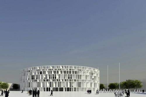 Новое здание парламента Ирака в Багдаде.