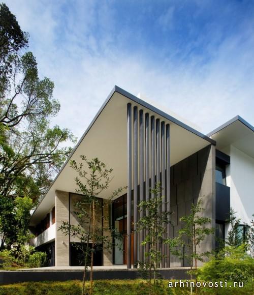 Жилой дом «Screen House» от K2Ld Architects. Сингапур. 