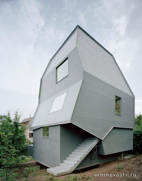 Жилой дом JustK от Amunt Architekten Martenson und Nagel Theissen. Тюбинген, Германия.