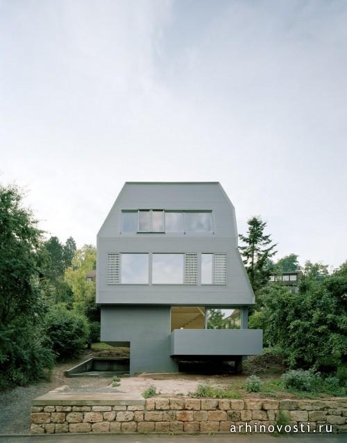 Жилой дом JustK от Amunt Architekten Martenson und Nagel Theissen. Тюбинген, Германия.