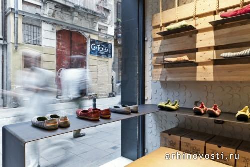 Обувной магазин SoleRebels от Dom Arquitectura и Asa Studio. Барселона, Испания.