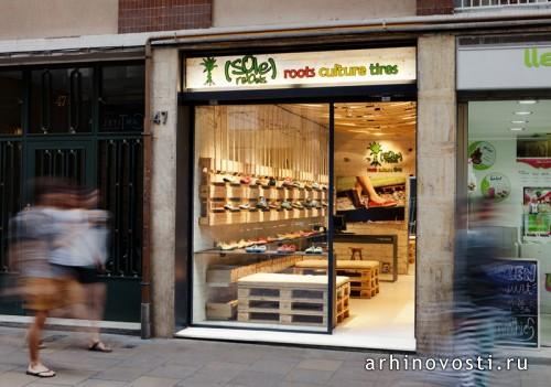 Обувной магазин SoleRebels от Dom Arquitectura и Asa Studio. Барселона, Испания.