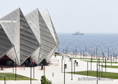 Кристальный зал Баку от GMP Architekten. Баку, Азербайджан.
