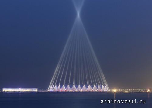 Кристальный зал Баку от GMP Architekten. Баку, Азербайджан.