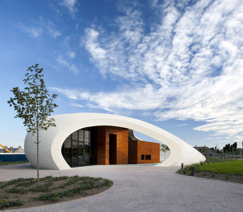 Онкологический центр Maggie`s Center от Snohetta. Абердин, Великобритания.
