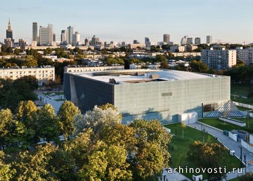 Музей истории польских евреев от Lahdelma & Mahlamäki Architects. Варшава, Польша.
