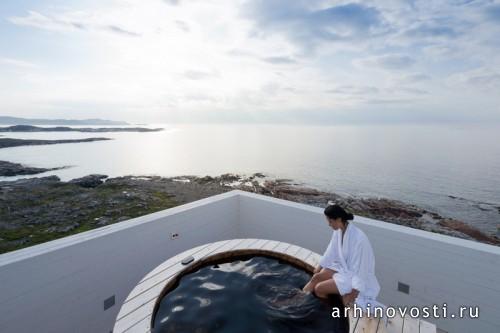 Отель The Fogo Island Inn от Saunders Architecture. Фого, Канада.