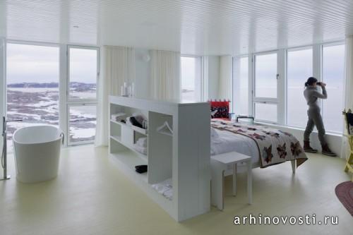 Отель The Fogo Island Inn от Saunders Architecture. Фого, Канада.