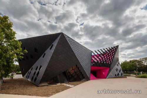 Культурный центр от Paul Le Quernec Architects. Мюлуз, Франция.