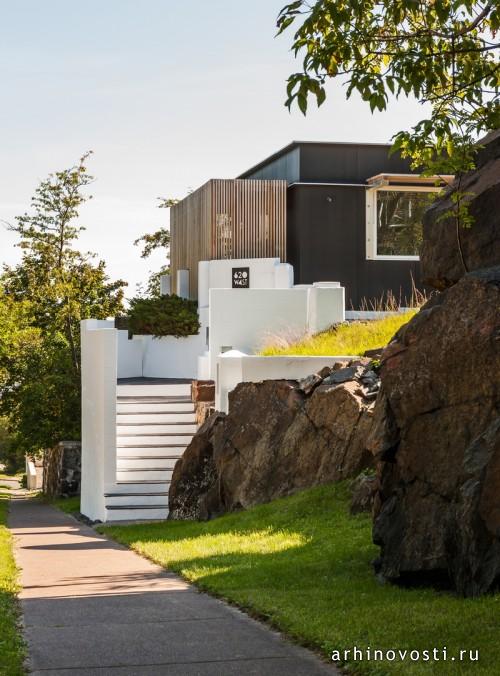 Жилой дом от Salmela Architect. Дулут, США.