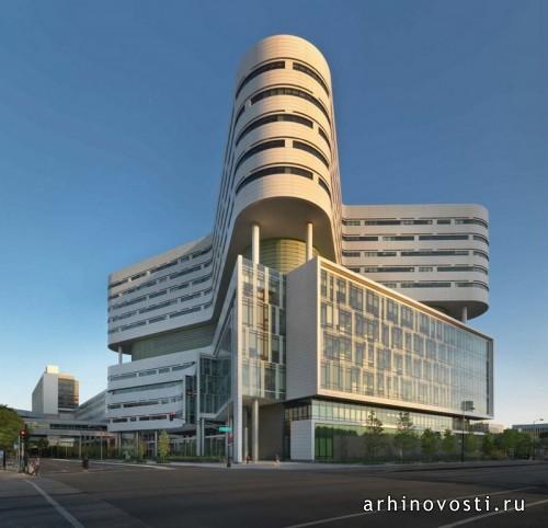 Медицинский центр Университета Раш от Perkins + Will. Чикаго, США.