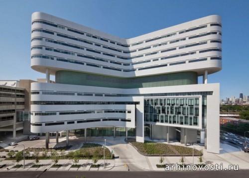 Медицинский центр Университета Раш от Perkins + Will. Чикаго, США.
