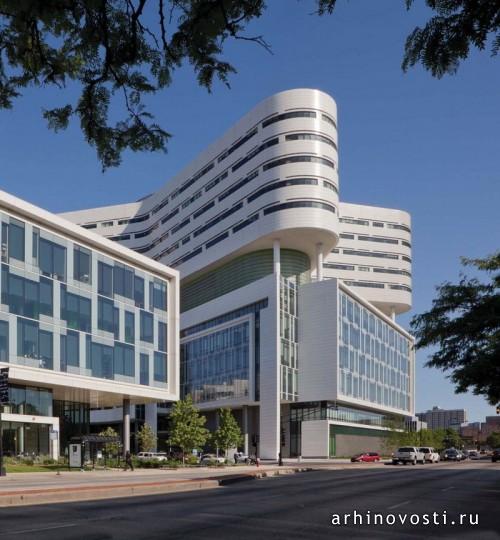 Медицинский центр Университета Раш от Perkins + Will. Чикаго, США.