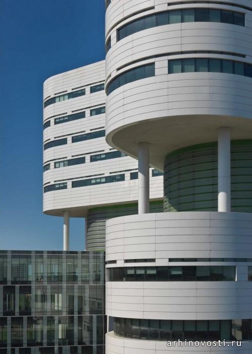 Медицинский центр Университета Раш от Perkins + Will. Чикаго, США.