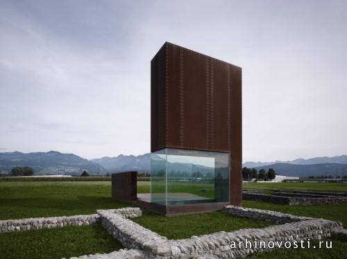 Скульптура-указатель от Marte.Marte Architects. Бредерис, Австрия.