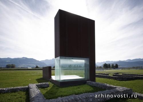 Скульптура-указатель от Marte.Marte Architects. Бредерис, Австрия.