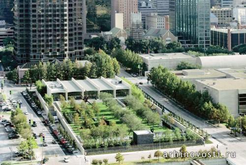 Светочувствительная скульптура «Сурья» («Surya») от REX. Даллас, США.