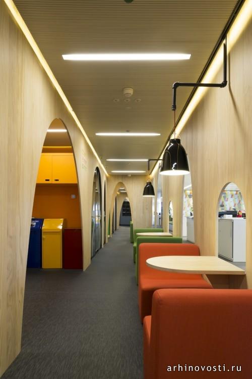 Офис Google от Jump Studios. Мадрид, Испания.