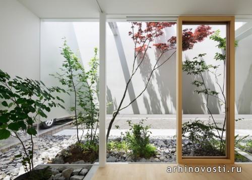Заглянем под стены дома от mA-style Architects. Фудзиэда, Япония.