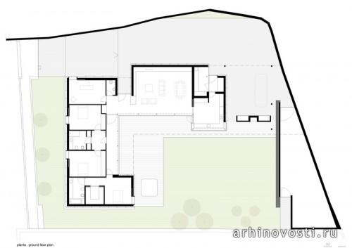 Жилой дом от Arquitectos Matos. Моштейру, Португалия.