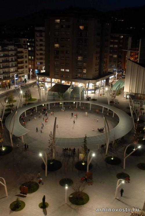 Новая жизнь площади Indautxu от JAAM sociedad de arquitectura. Бильбао, Испания.