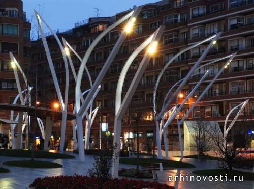 Новая жизнь площади Indautxu от JAAM sociedad de arquitectura. Бильбао, Испания.