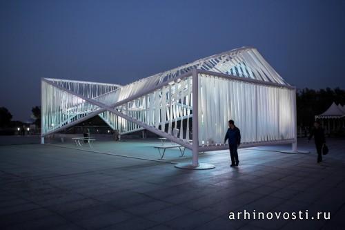 Павильон «Outdoor Room» от MODU. Пекин, Китай.