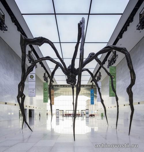 Национальный центр собраний от Arata Isozaki. Доха, Катар.