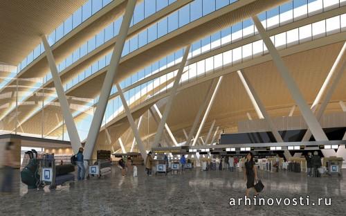 Аэропорт «Южный» от Twelve Architects. Ростов-на-Дону, Россия.