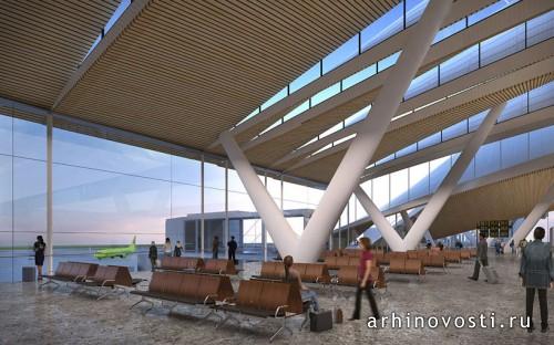 Аэропорт «Южный» от Twelve Architects. Ростов-на-Дону, Россия.