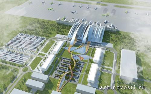 Аэропорт «Южный» от Twelve Architects. Ростов-на-Дону, Россия.