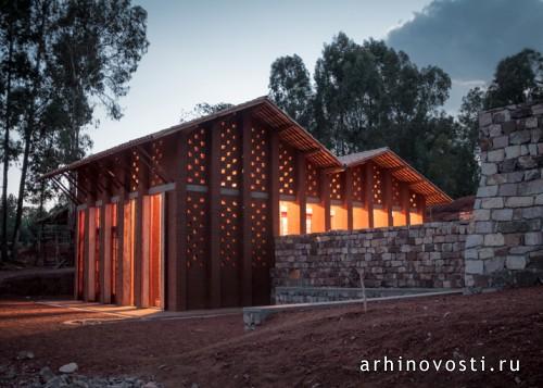 Детская библиотека от BC Architects. Муйинга, Бурунди.
