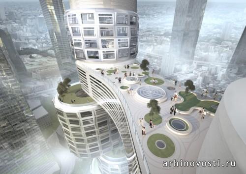 Небоскрёбы «Velo Towers» от Asymptote Architecture. Сеул, Южная Корея.