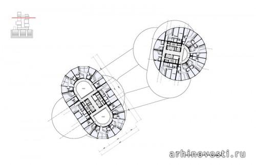 Небоскрёбы «Velo Towers» от Asymptote Architecture. Сеул, Южная Корея.