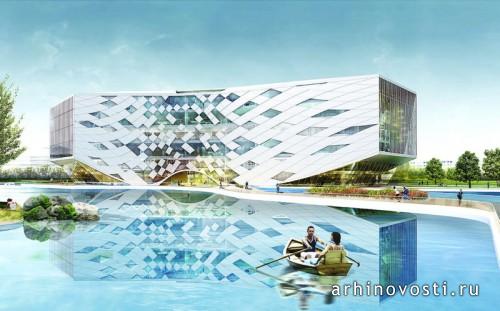 Библиотека от LYCS Architecture. Цзясин, Китай.
