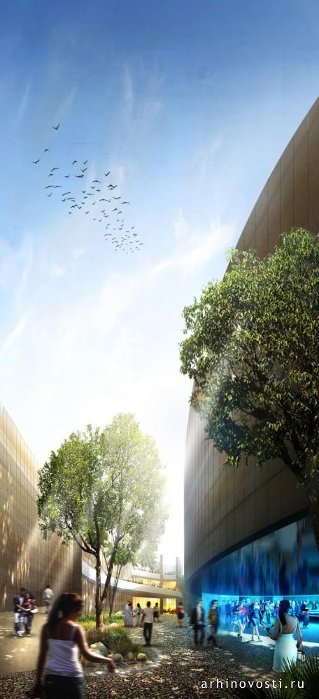 Пустынный павильон от Foster + Partners