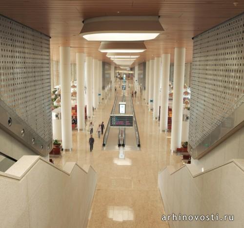 Новый терминал аэропорта имени Чатрапати Шиваджи в Мумбаи, Индия.