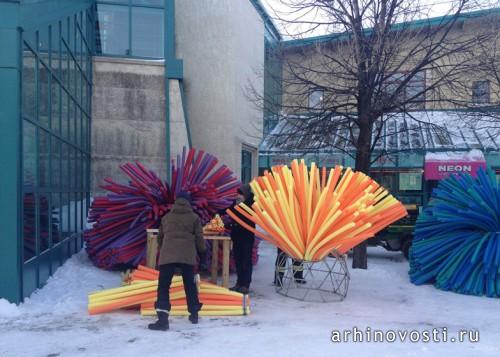 В морозы вас согреют огромные помпоны 