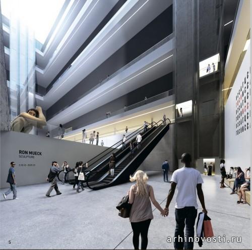 Проект ГЦСИ от UNK PROJECT Architects. Москва, Россия.