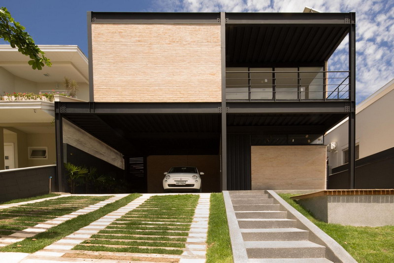 Жилой дом от Sonne Müller Arquiteto. Сан-Жозе-дус-Кампус, Бразилия.