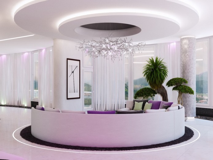 Дизайн интерьера частных апартаментов от Roskosh Design в Киеве