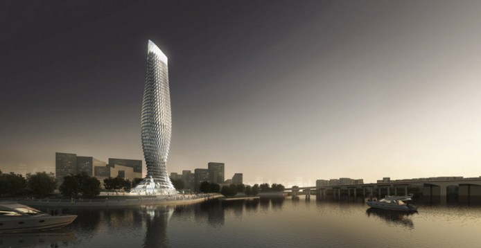 Обзорная башня в Доумэнь, Чжухай, Китай
