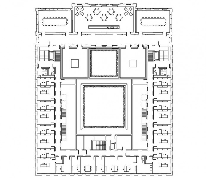 Федеральный криминальный суд от urisch + Nolli Architetti и Bearth & Deplazes Architekten в Беллинцоне, Швейцария