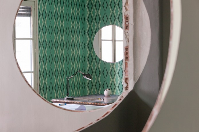 Коворкинг HUBflat от CH+QS arquitectos в Мадриде, Испания.