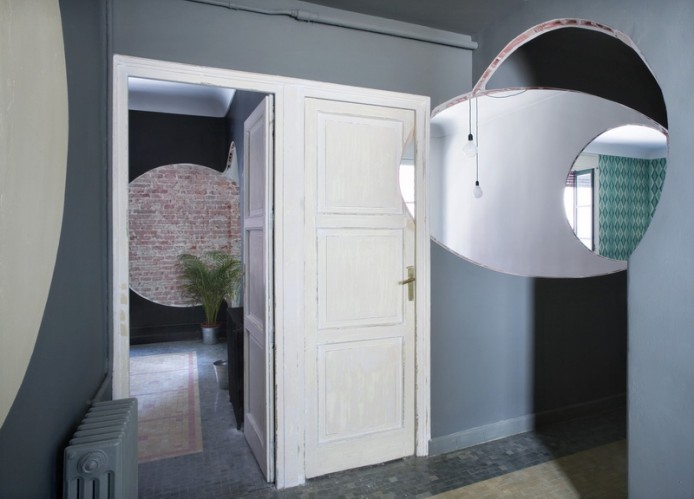 Коворкинг HUBflat от CH+QS arquitectos в Мадриде, Испания.