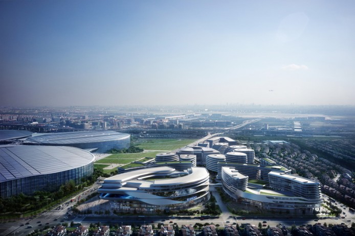 Торговый комплекс от Aedas в Шанхае